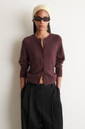 COS Knitted Linen Cardigan