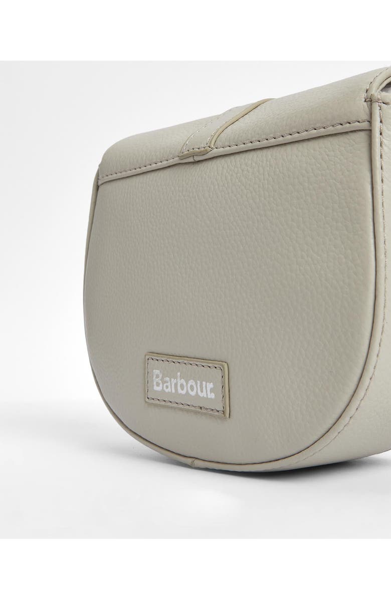 Barbour Laire Leather Saddle Bag, Alternate, color, Light Sand