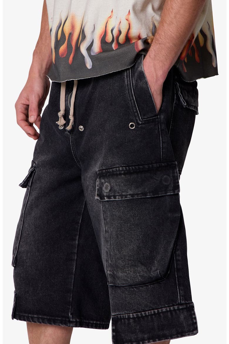 Rave Cargo Shorts, Alternate, color, VINTAGE BLACK
