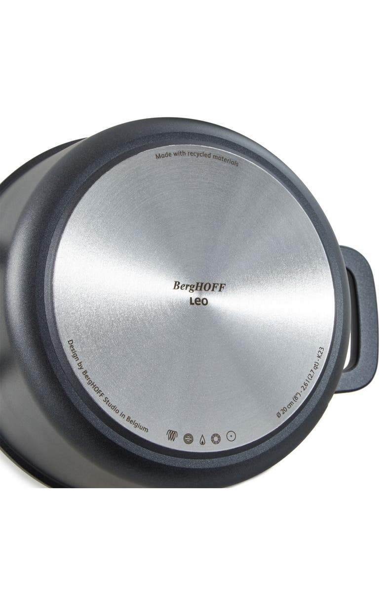 BergHOFF Leo Phantom Stockpot, Alternate, color, Black