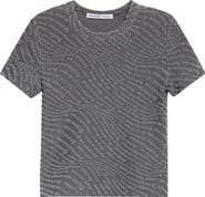 Alexander Wang Logo Jacquard Baby Tee