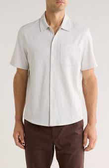 14th & Union Stripe Short Sleeve Seersucker Button-Up Shirt