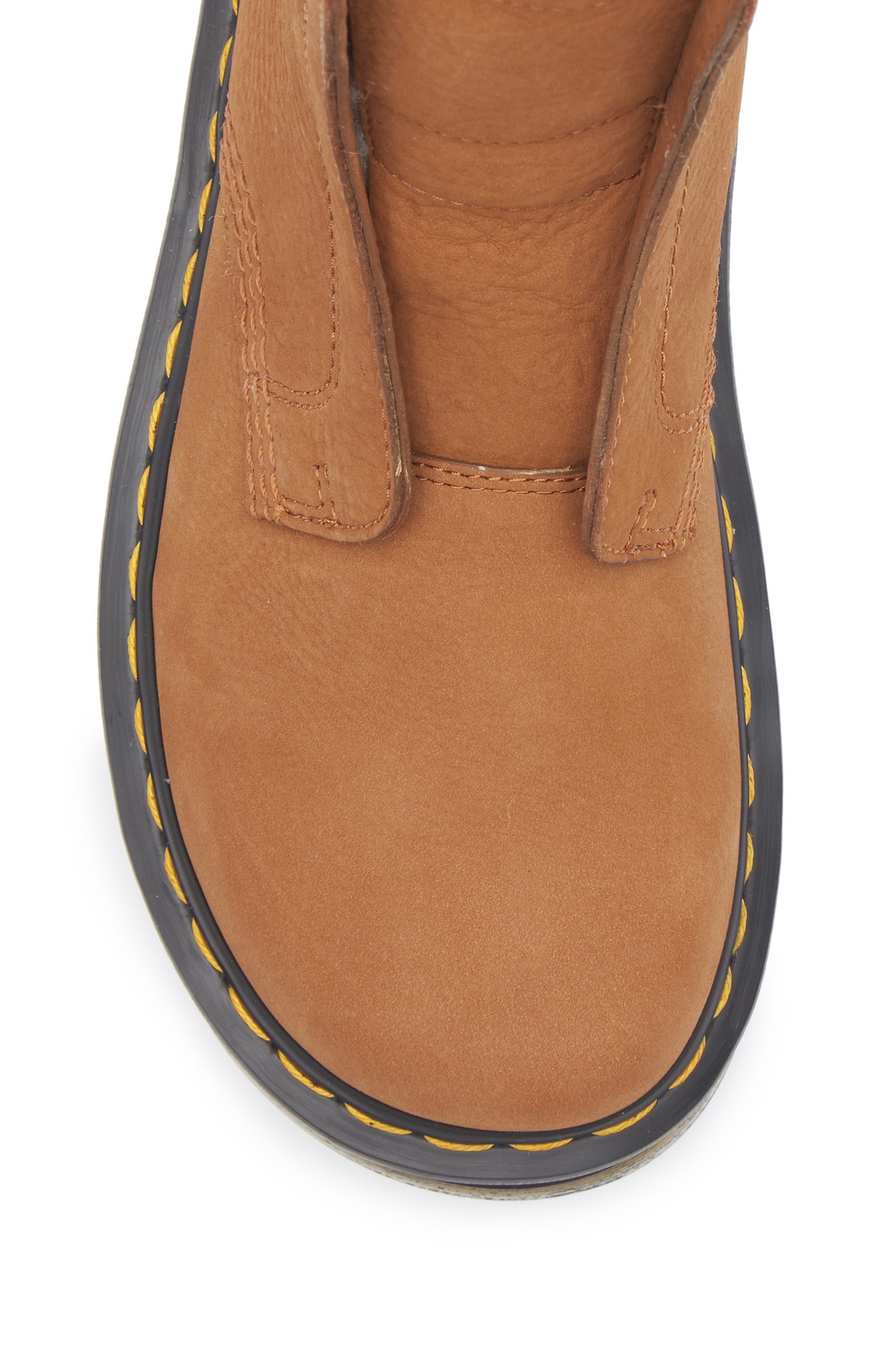 Dr. Martens Zebzag Laceless Boot, Alternate, color, Desert Brown