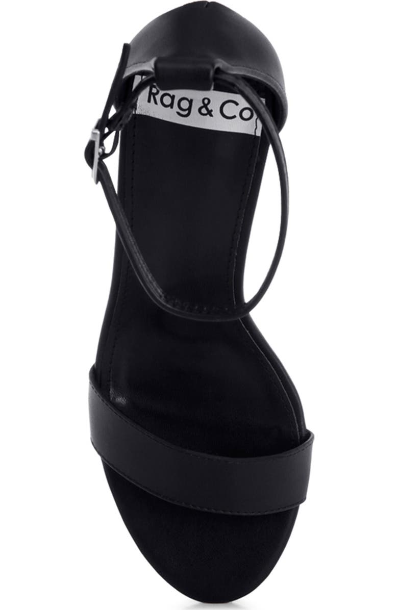 Rag & Co Pobora Wedge Sandal, Alternate, color,