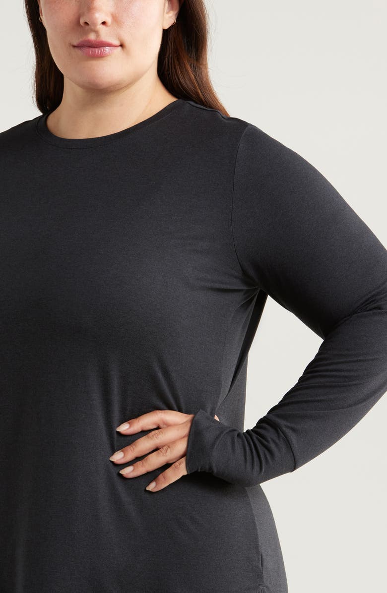 Zella Liana Restore Soft Lite Long Sleeve T-Shirt, Alternate, color, 