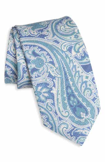 David Donahue Paisley Silk Tie