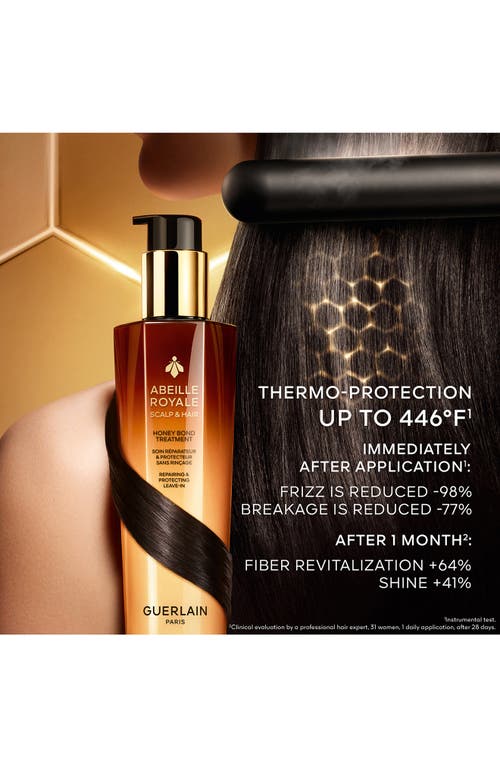 Guerlain Abeille Royale Honey Bond Treatment Leave-in Care In Transparent