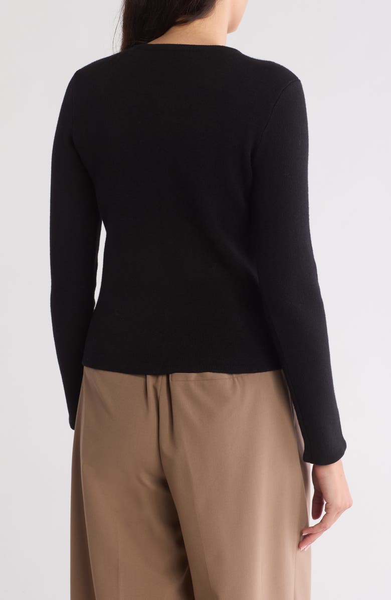 BY DESIGN Celeste Double Knit Crop Cardigan Sweater, Alternate, color, 