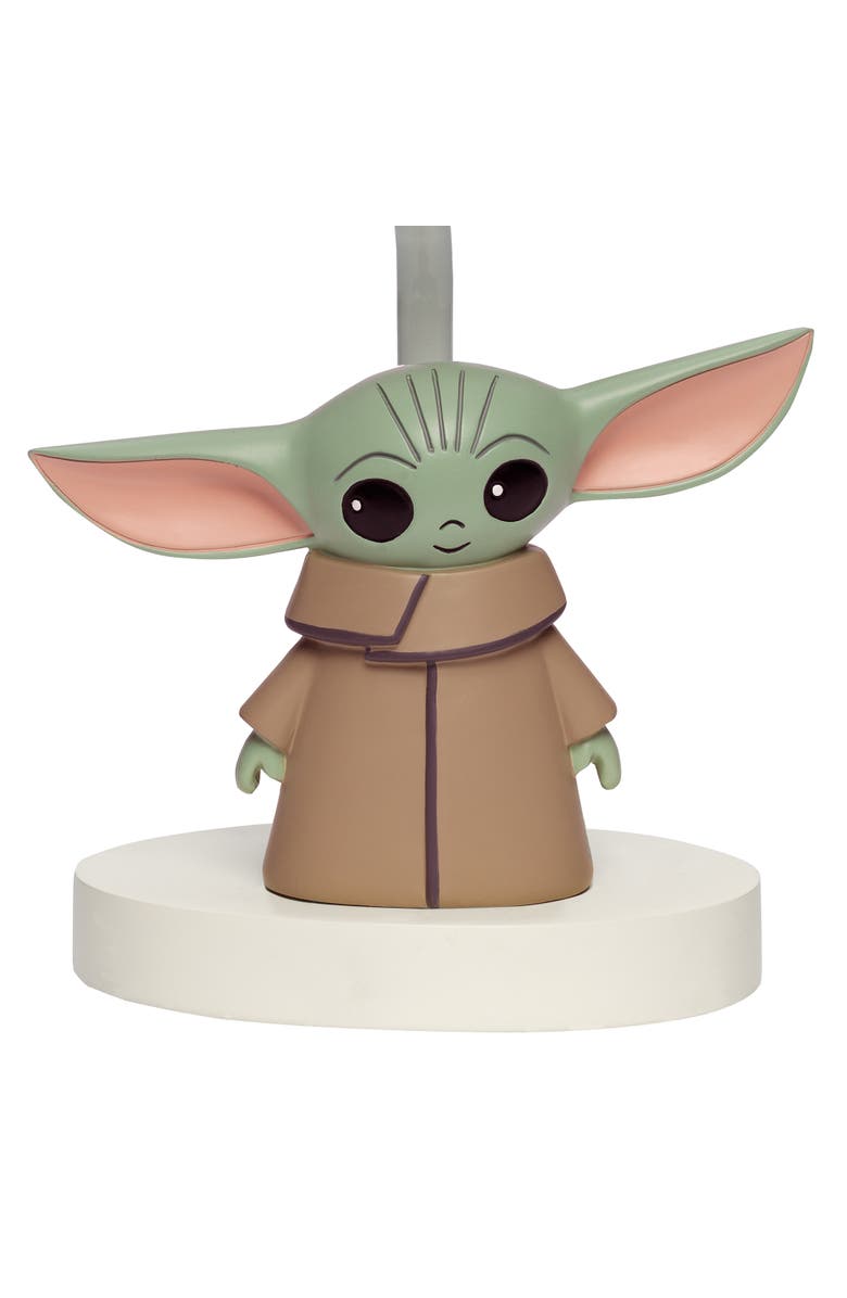Lambs & Ivy Star Wars The Child/Baby Yoda Nursery Lamp with Shade and Bulb, Alternate, color, Multicolor