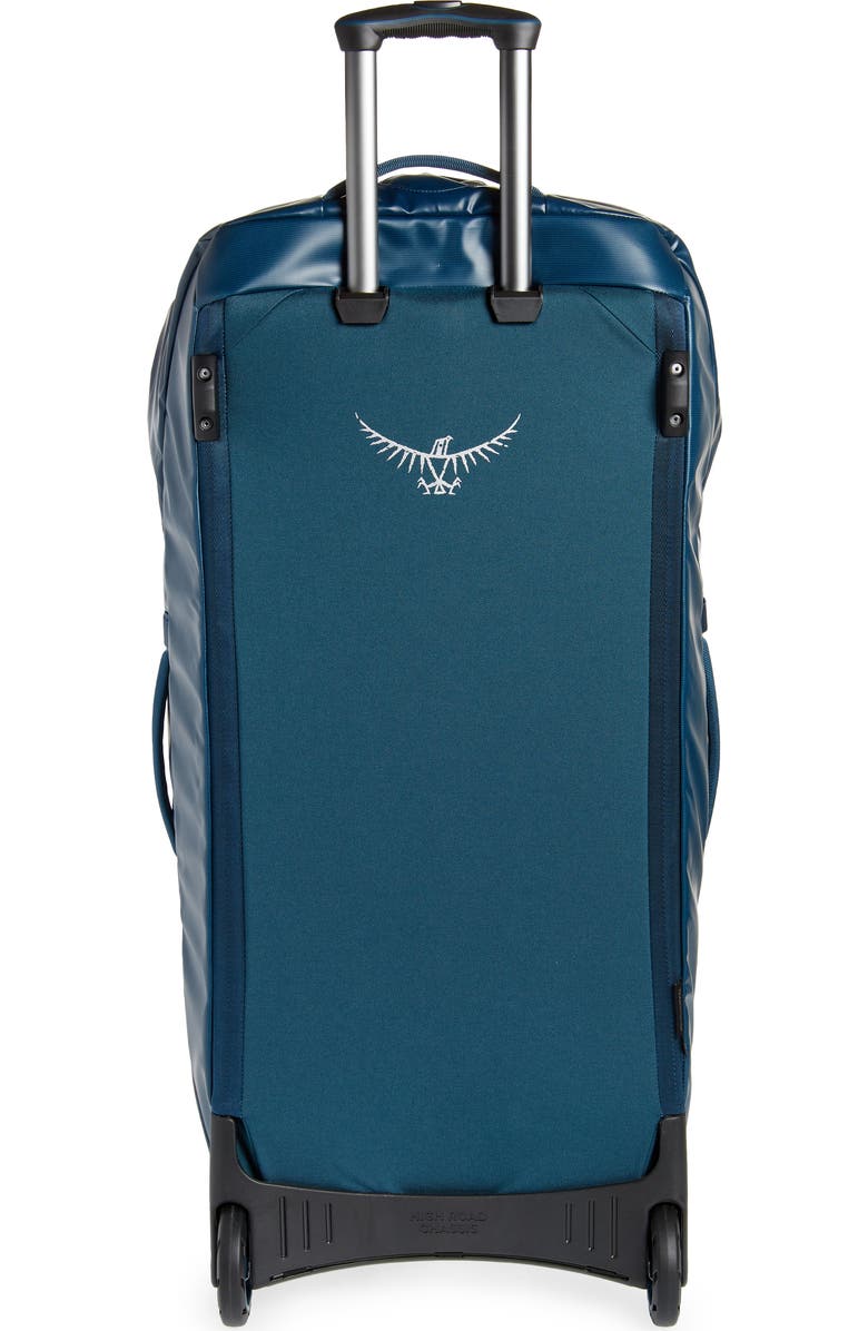 Osprey Transporter 120-Liter Wheeled Duffle Bag, Alternate, color, Venturi Blue