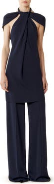Lanvin Viscose Wide-Leg Pants