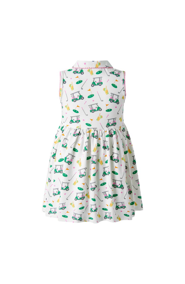 Rachel Riley Golf Jersey Dress, Alternate, color, Ivory