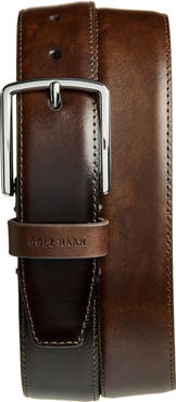 Cole Haan Burnished Leather Belt