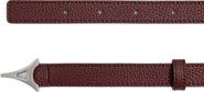 Manière De Voir Leonie Eiffel Slim Leather Belt