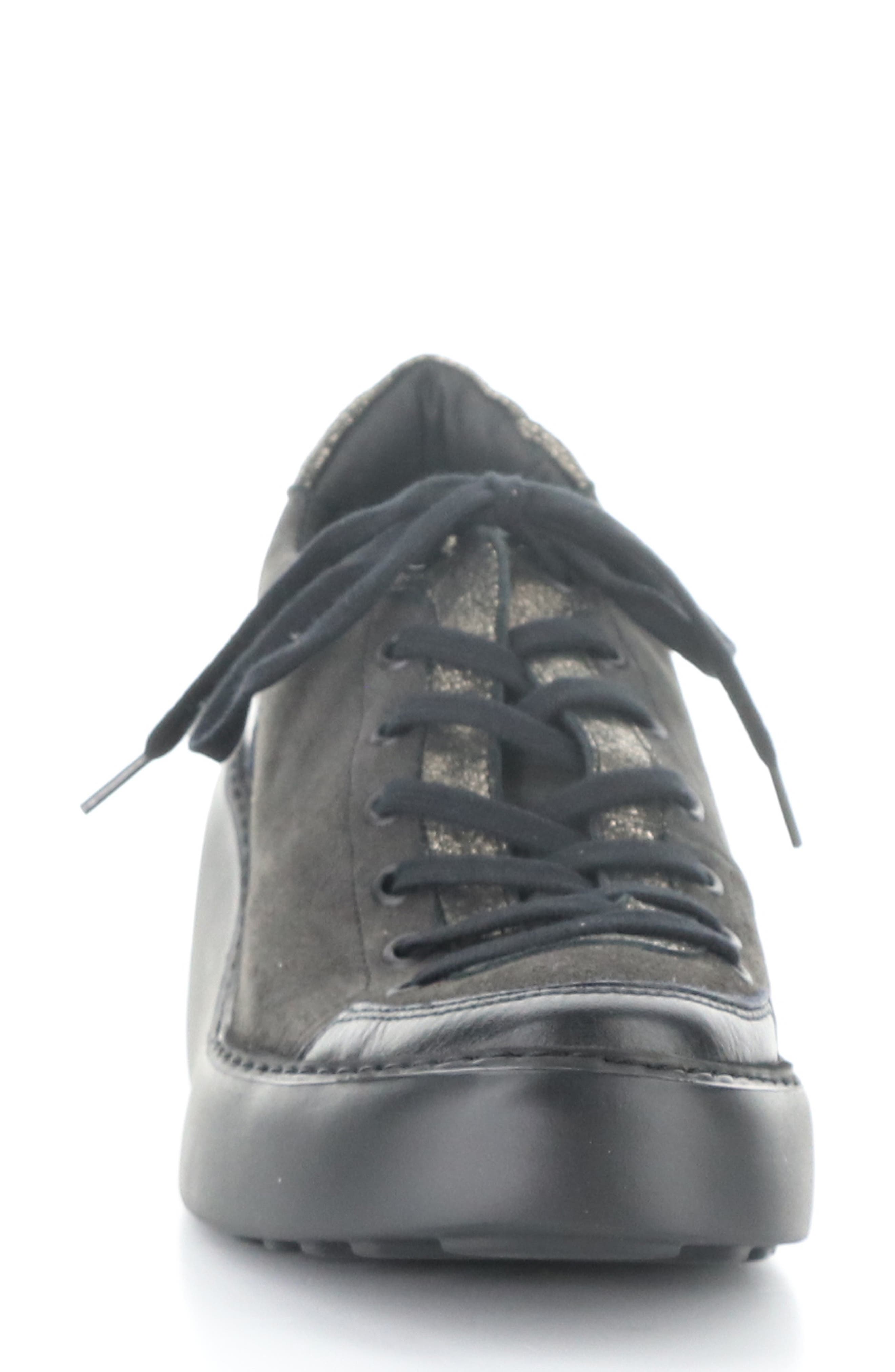 Fly London Dufy Platform Wedge Sneaker, Alternate, color, Diesel/ Graphite