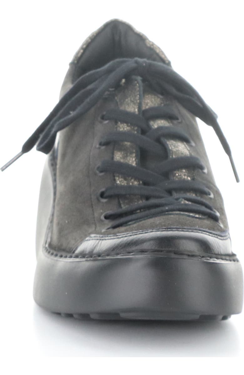 Fly London Dufy Platform Wedge Sneaker, Alternate, color, Diesel/ Graphite