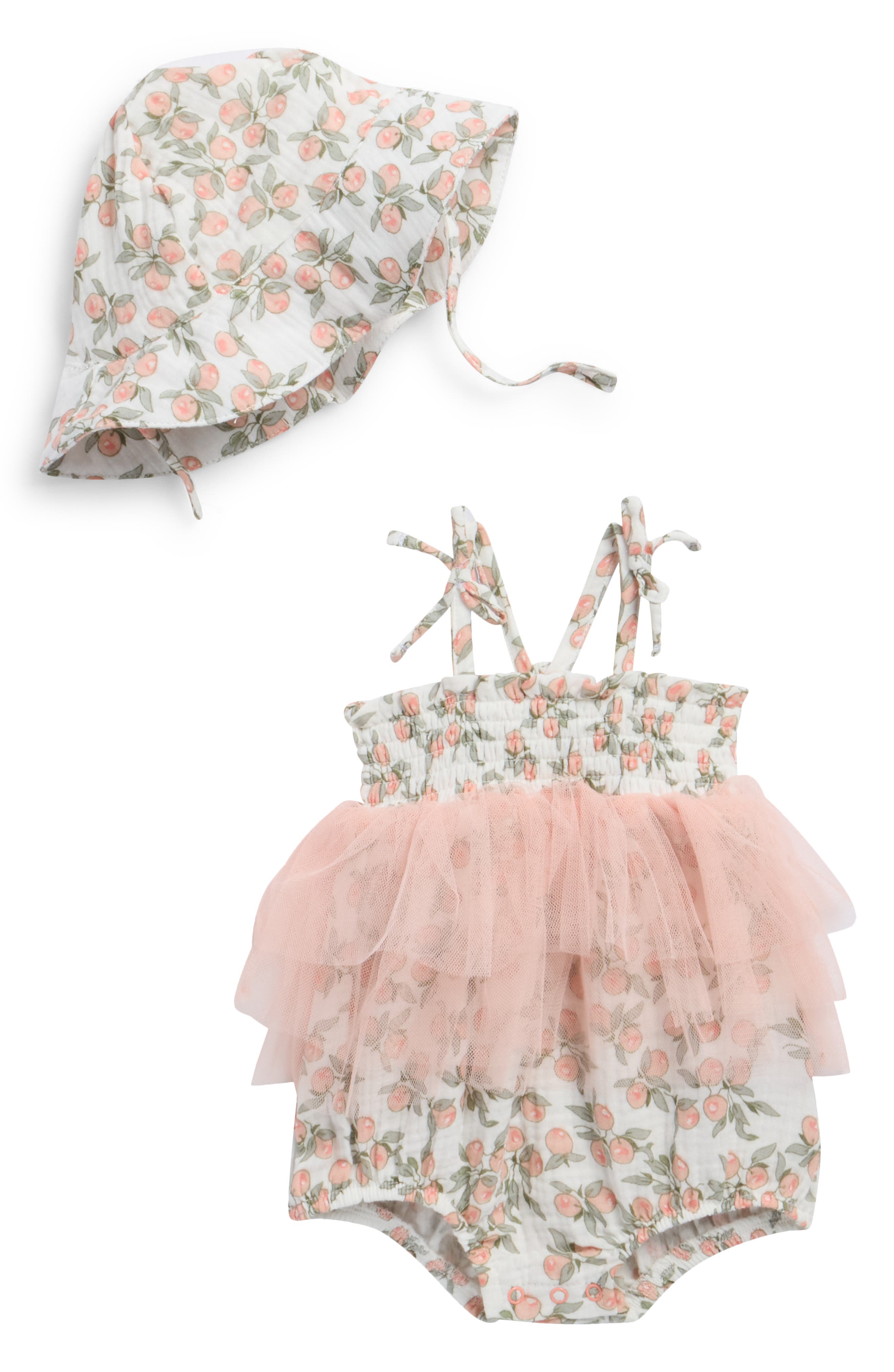 Jessica Simpson Kids' Bodysuit & Sunhat Set