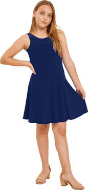 Un Deux Trois Kids' Skater Dress