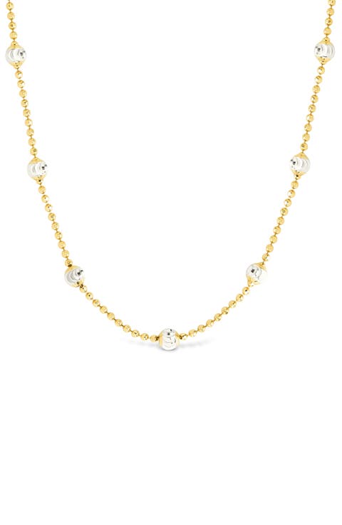 Rumor Cubic Zirconia Station Necklace