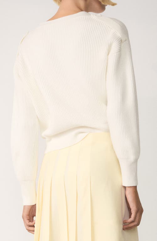MANGO MANGO BUTTON TAB STRAP CARDIGAN 