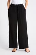 Eileen Fisher Organic Cotton Wide Leg Pants
