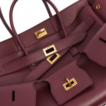 Small Bel Air Leather Tote