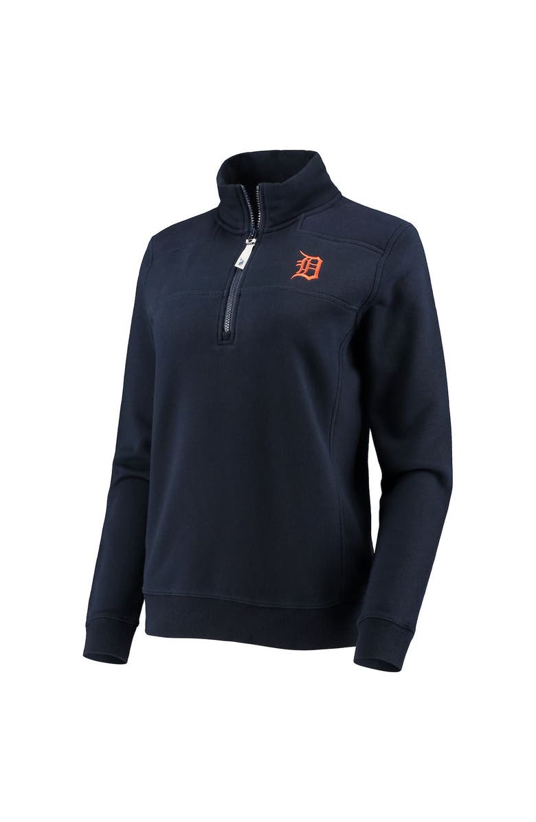 vineyard vines Women's Vineyard Vines Navy Detroit Tigers Shep Shirt Quarter-Zip Sweatshirt, Alternate, color, 