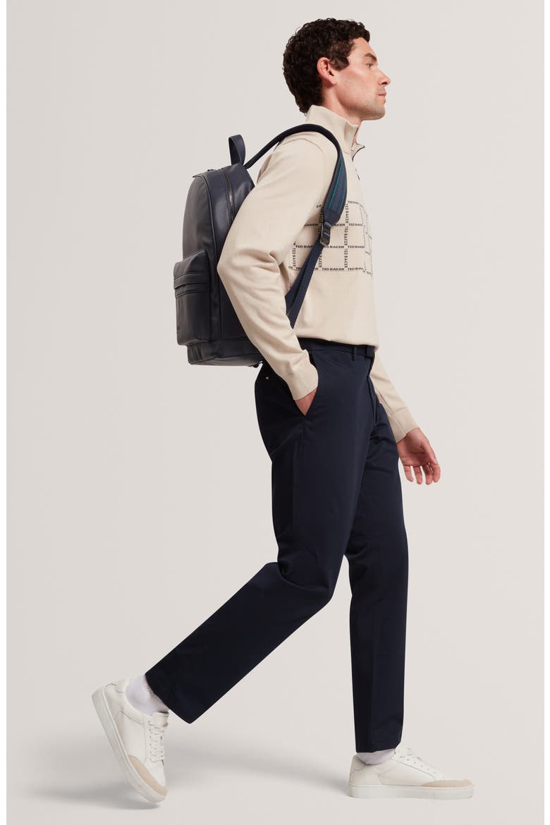 Howetown Stretch Cotton Chinos, Alternate, color, NAVY