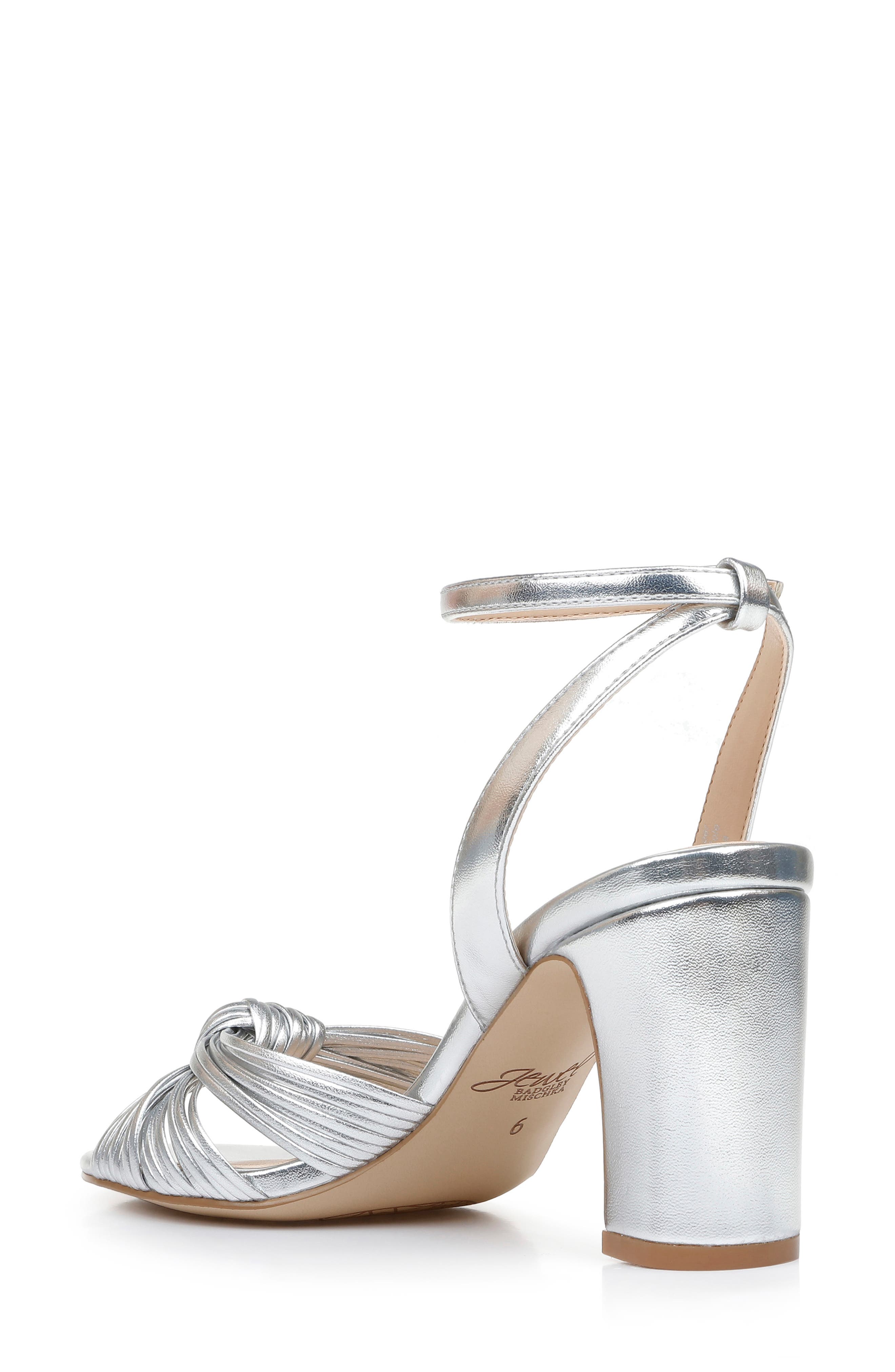 Jewel Badgley Mischka Christen Block Heel Sandal, Alternate, color, 