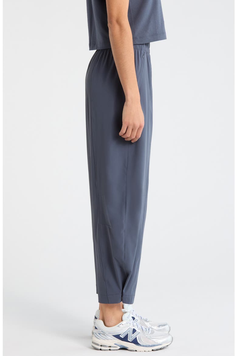 Atlas High Waist Utility Adjustable Ankle Pants, Alternate, color, NAVY ARMADA