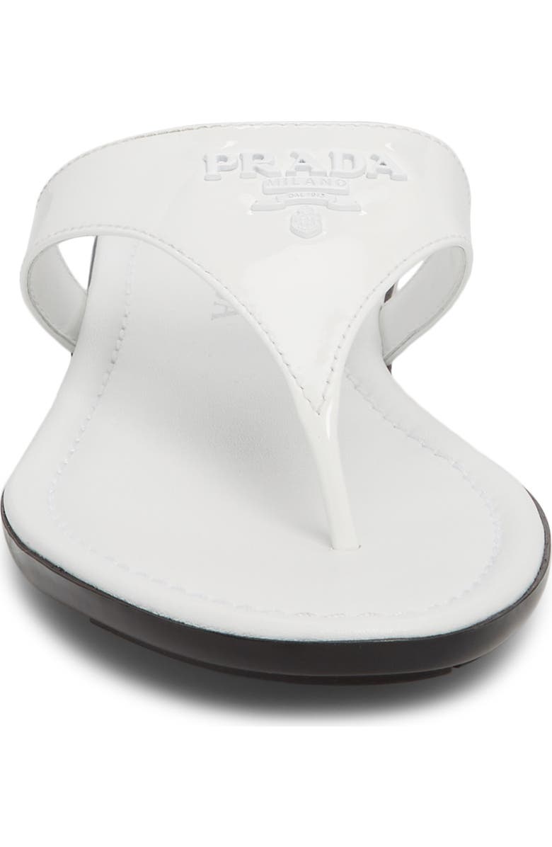 Prada Logo Flip Flop, Alternate, color,
