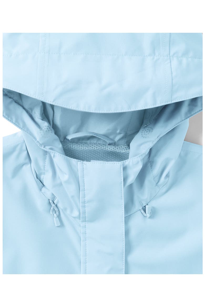 Squall Packable Waterproof Raincoat, Alternate, color, Subtle Blue