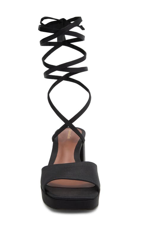 Reformation Magda Ankle Tie Platform Sandal