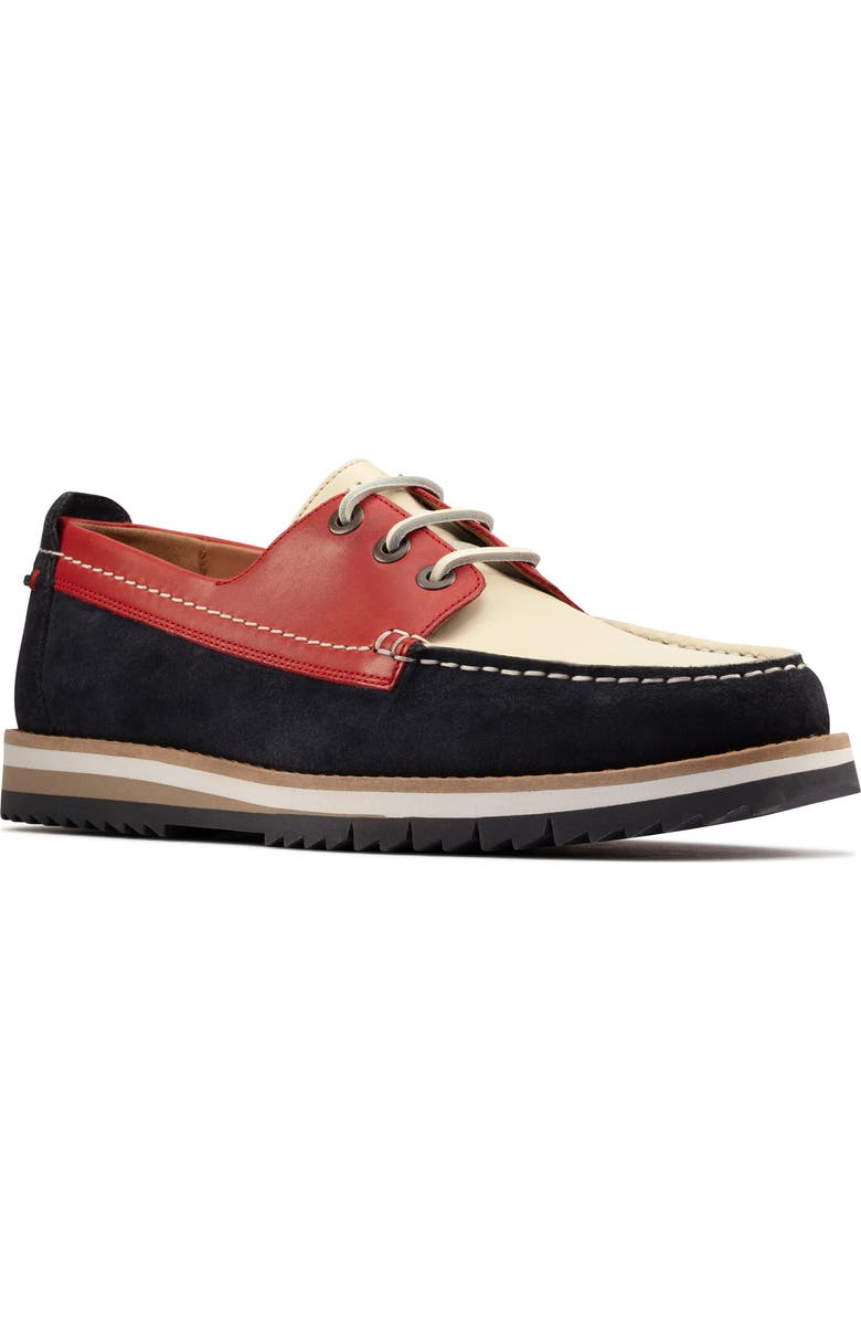 Clarks<sup>®</sup> Durston Moc Toe Derby, Main, color,