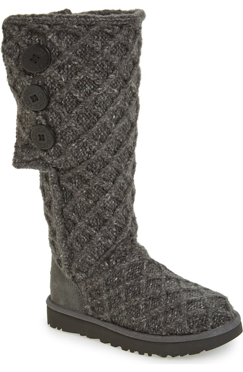 UGG<sup>®</sup> Lattice Cardy II Boot, Alternate, color,