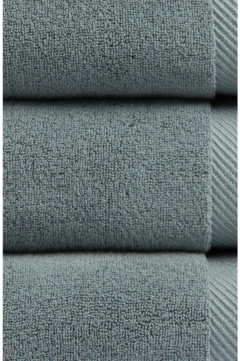 Organic Hydrocotton Set of 4 Bath Towels $140 Value, Alternate, color, GREEN BALSAM
