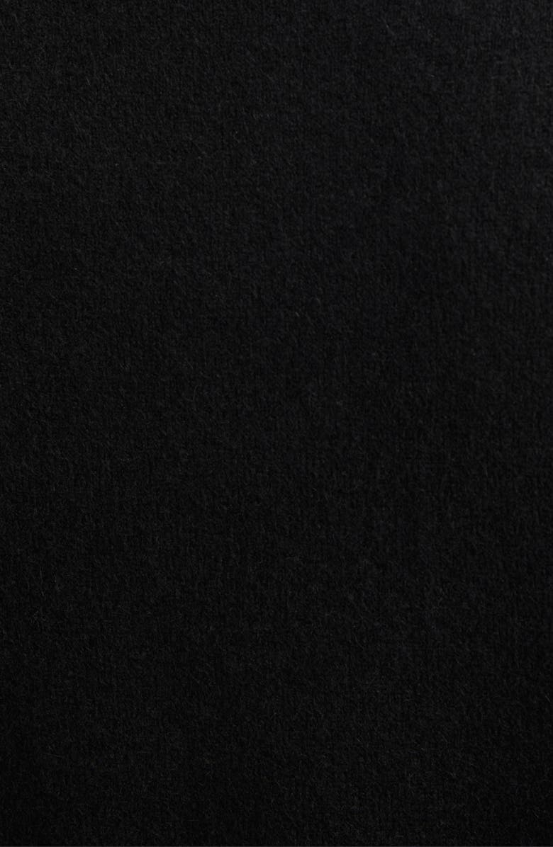 FRENCKENBERGER Cashmere Crewneck Sweater, Alternate, color, Black