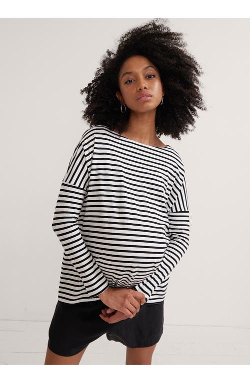 Hatch Collection The Perfect Longsleeve Tee In Black