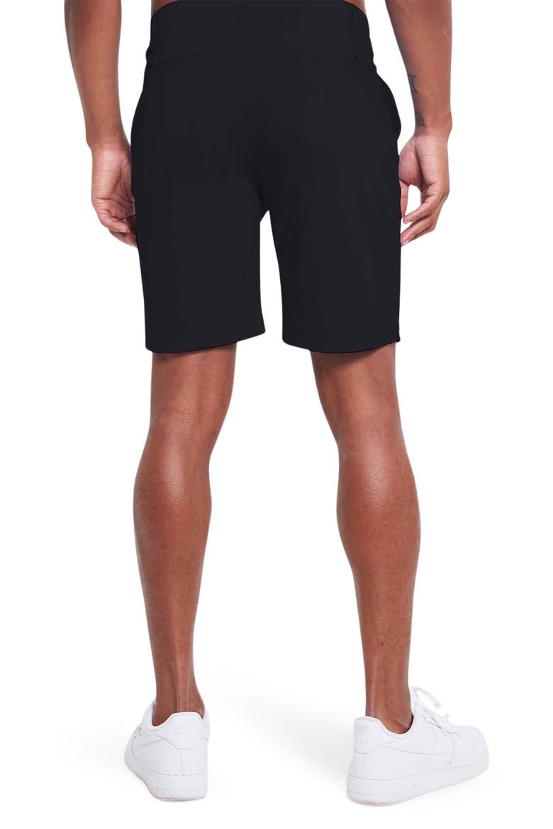 Hanover Pull-On Shorts, Alternate, color, TUXEDO