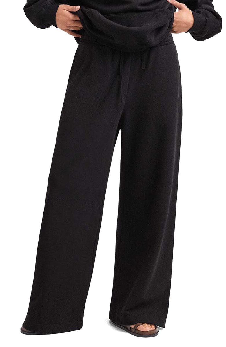 Vitamin A<sup>®</sup> Dawn Classic Cotton Wide Leg Sweatpants, Main, color, 