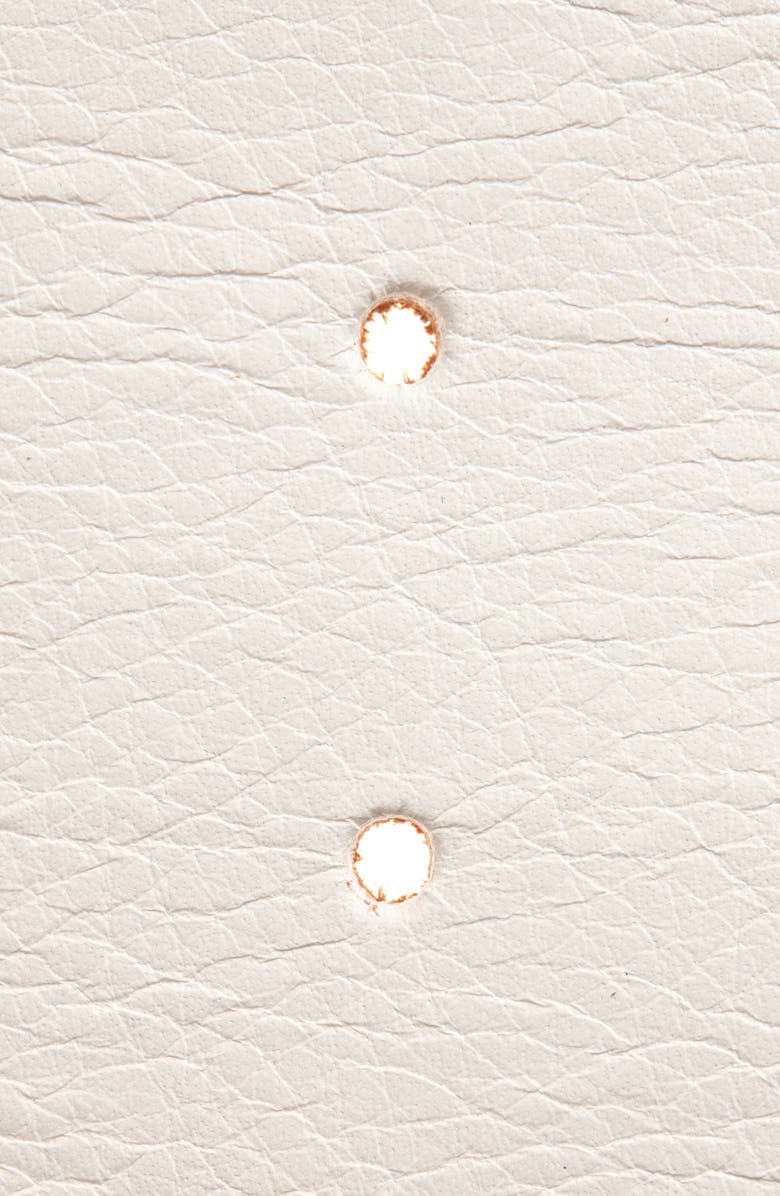 Ada Luxe Leather Belt, Alternate, color, Marfil