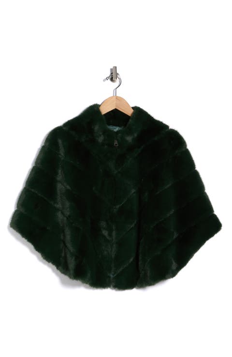 Faux Fur Capelet