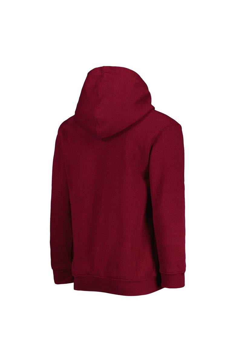 Outerstuff Youth Burgundy/Heather Gray Washington Commanders Double Up Pullover Hoodie & Pants Set, Alternate, color, 