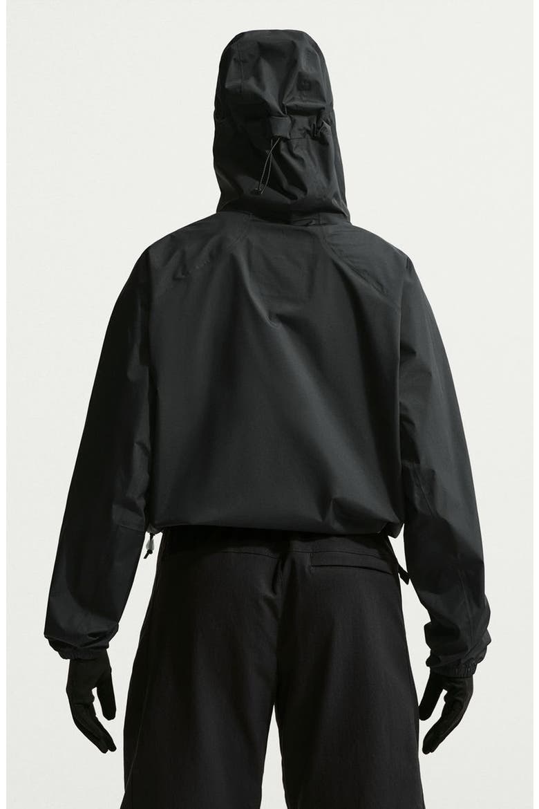 ACG Phantazma Storm-FIT ADV Waterproof Packable Jacket, Alternate, color, BLACK/ SUMMIT WHITE
