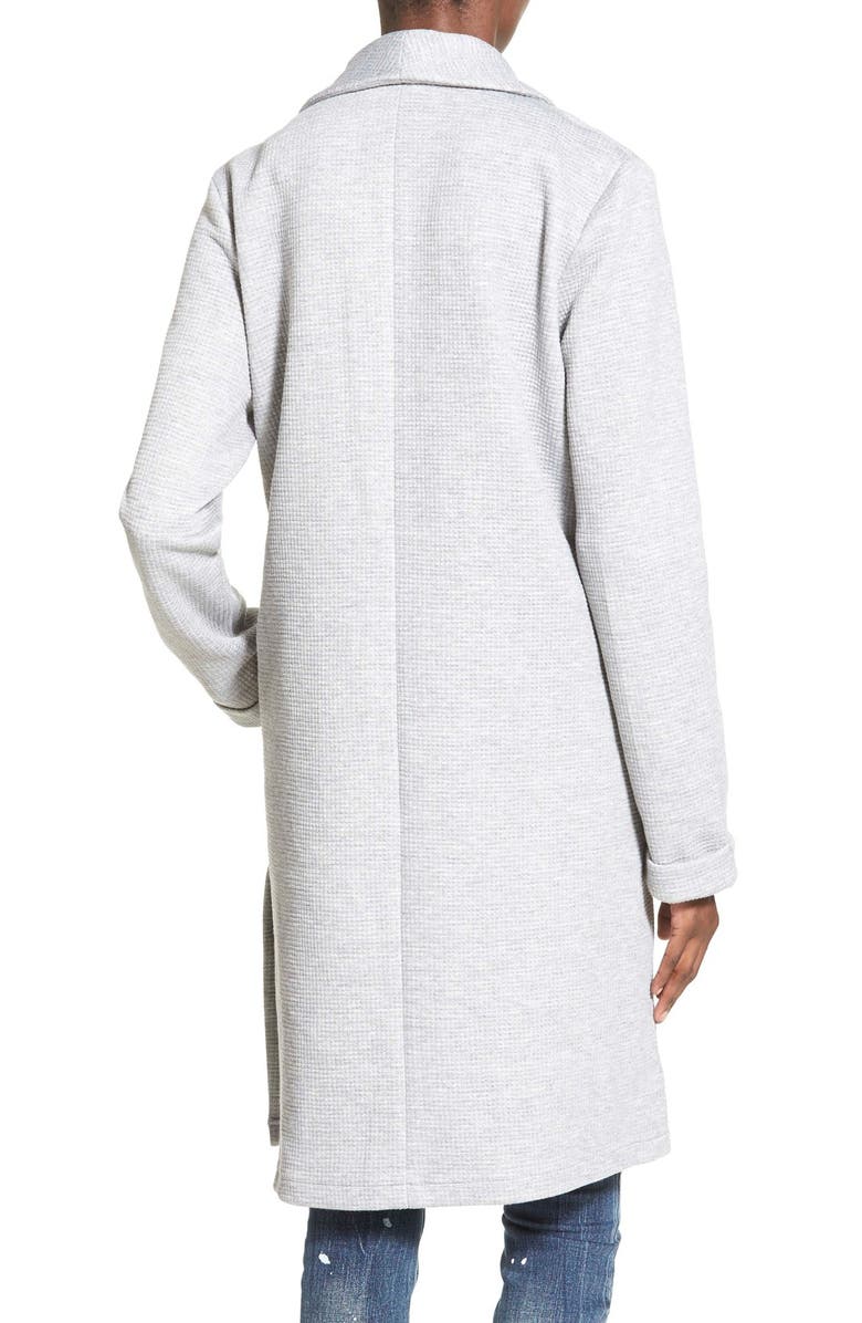 Glamorous Waffle Knit Midi Jacket, Alternate, color,