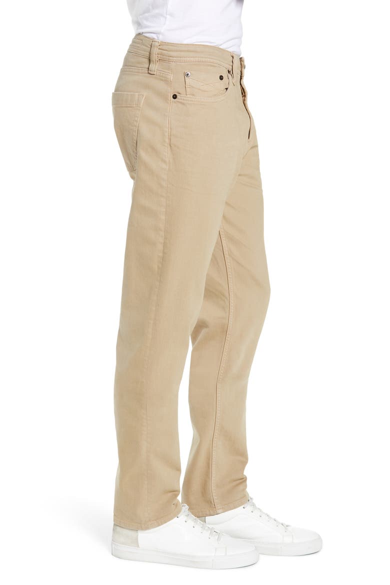 Sharp Slim Fit Jeans, Alternate, color, KHAKI