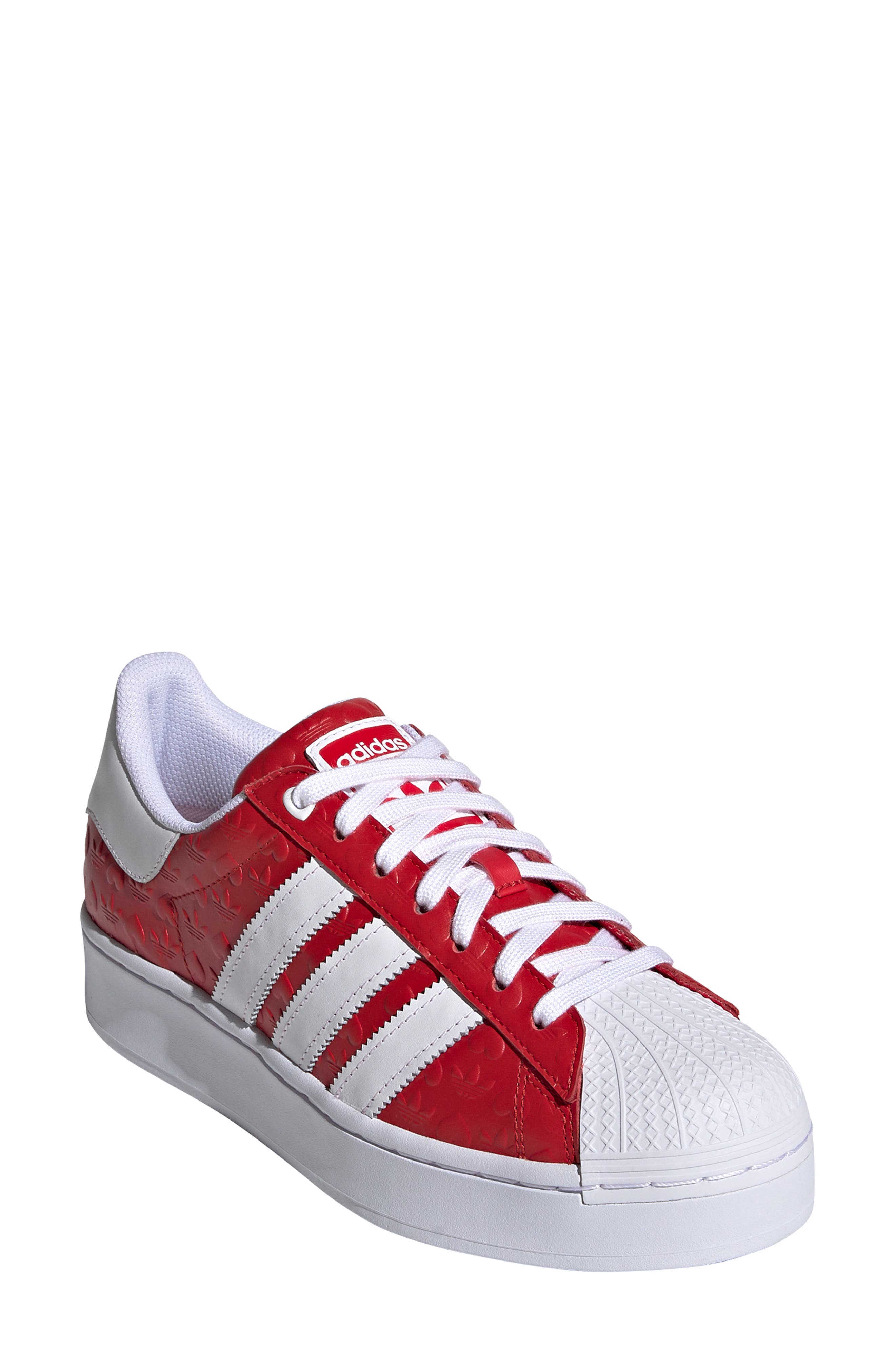 adidas Superstar Bold Valentines Sneaker, Main, color, 