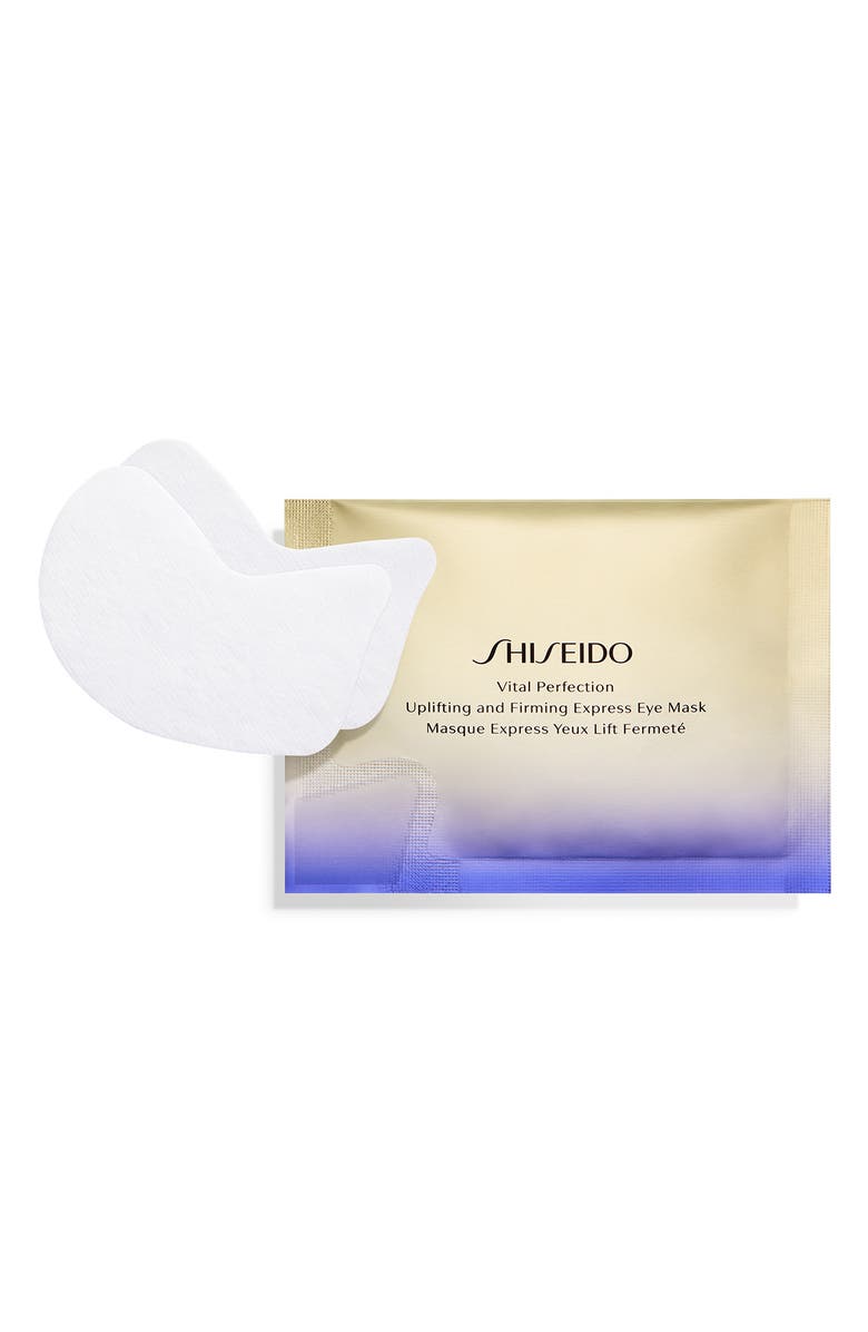 Shiseido Vital Perfection Uplifting and Firming Express Eye Mask, Main, color, 