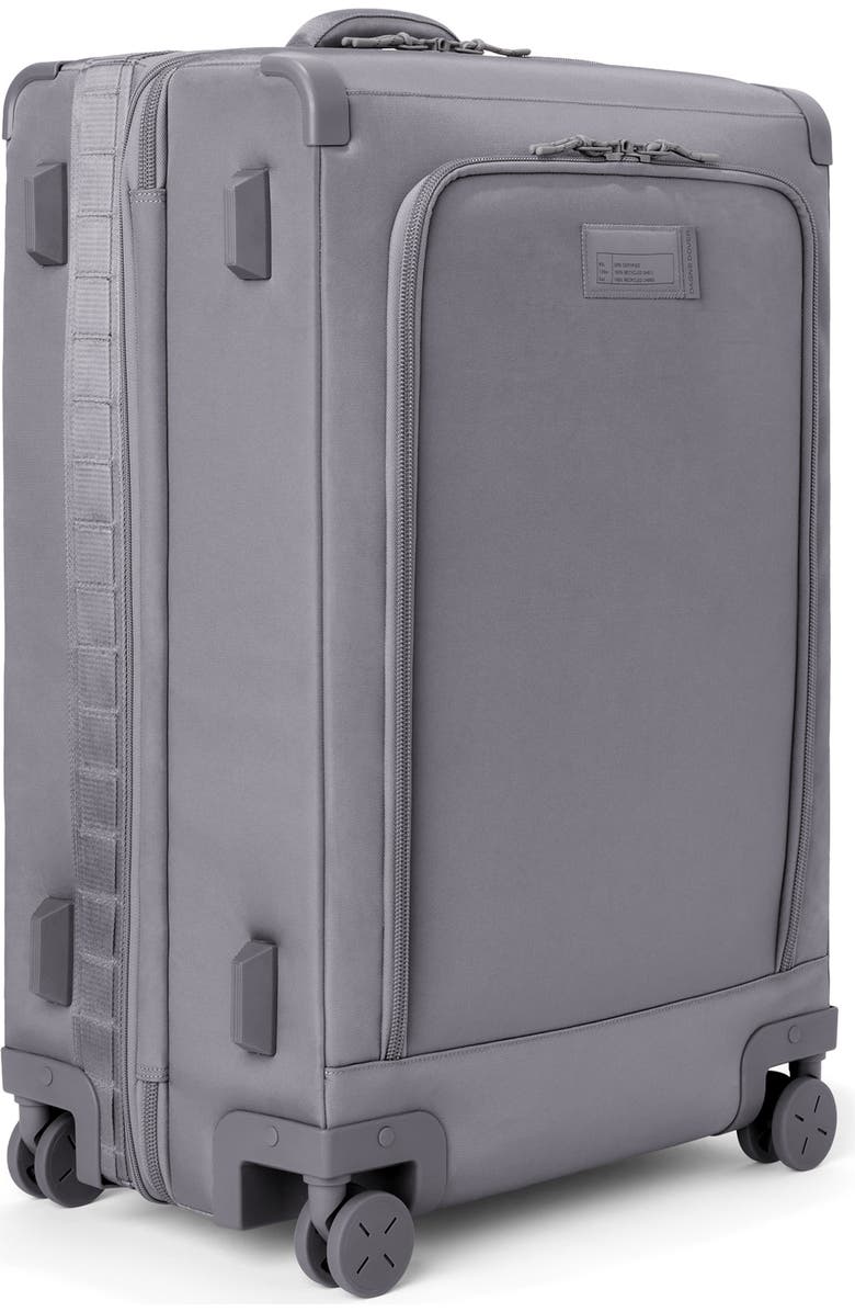 Dagne Dover Sydney Checked Rolling Luggage, Alternate, color, Ash Grey