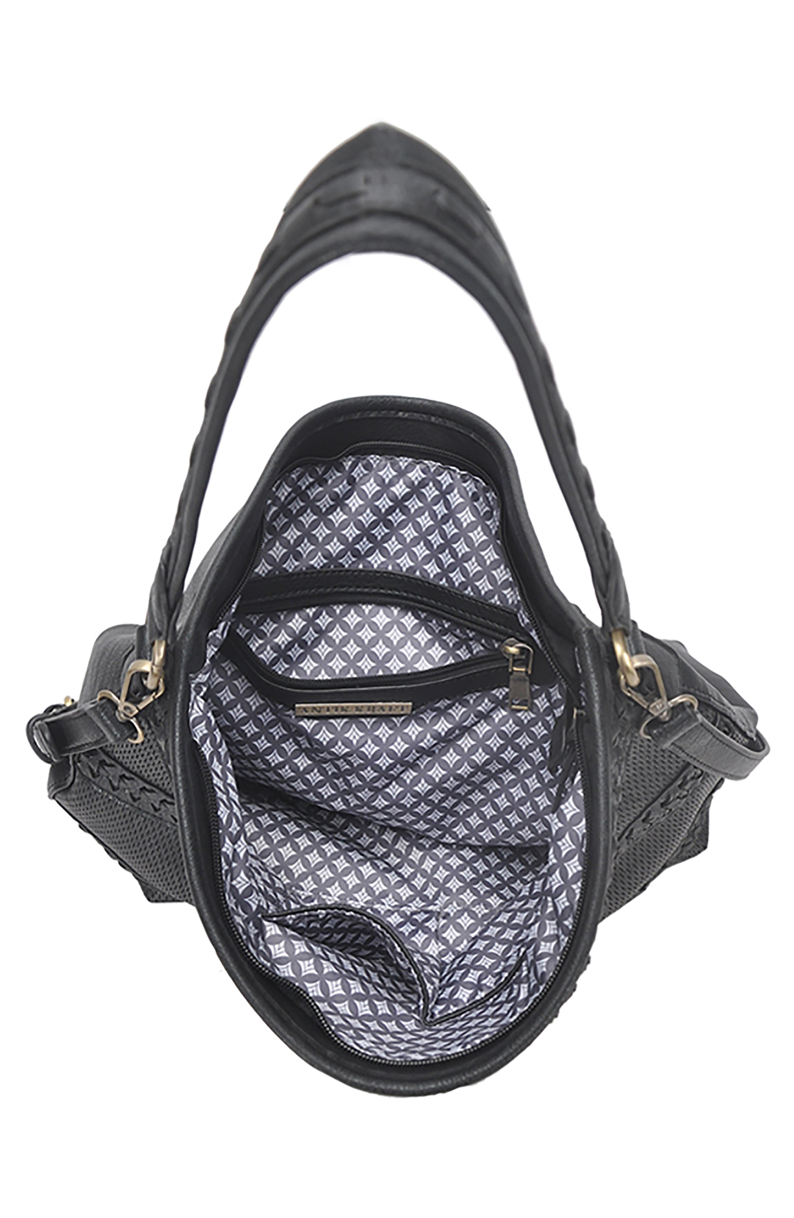 Antik Kraft Braided Faux Leather Hobo Bag, Alternate, color, 